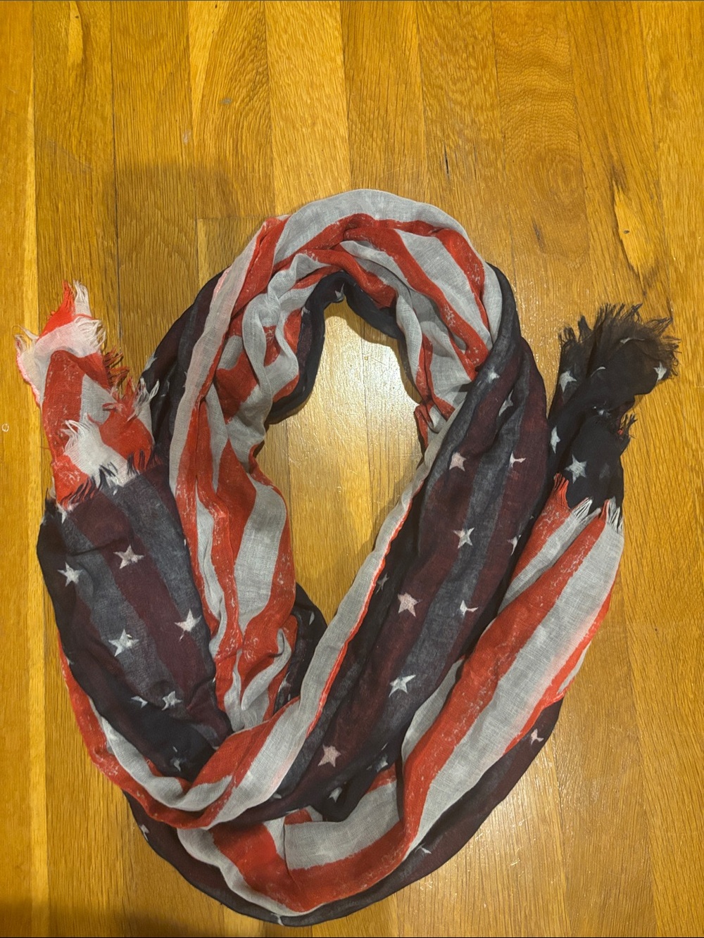 Target American Flag Infinity Scarf - Red, White & Blue